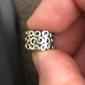 SS pandora swirl clip